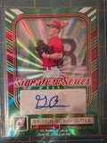 2026 Panini Donruss Baseball Griffin Burkholder auto