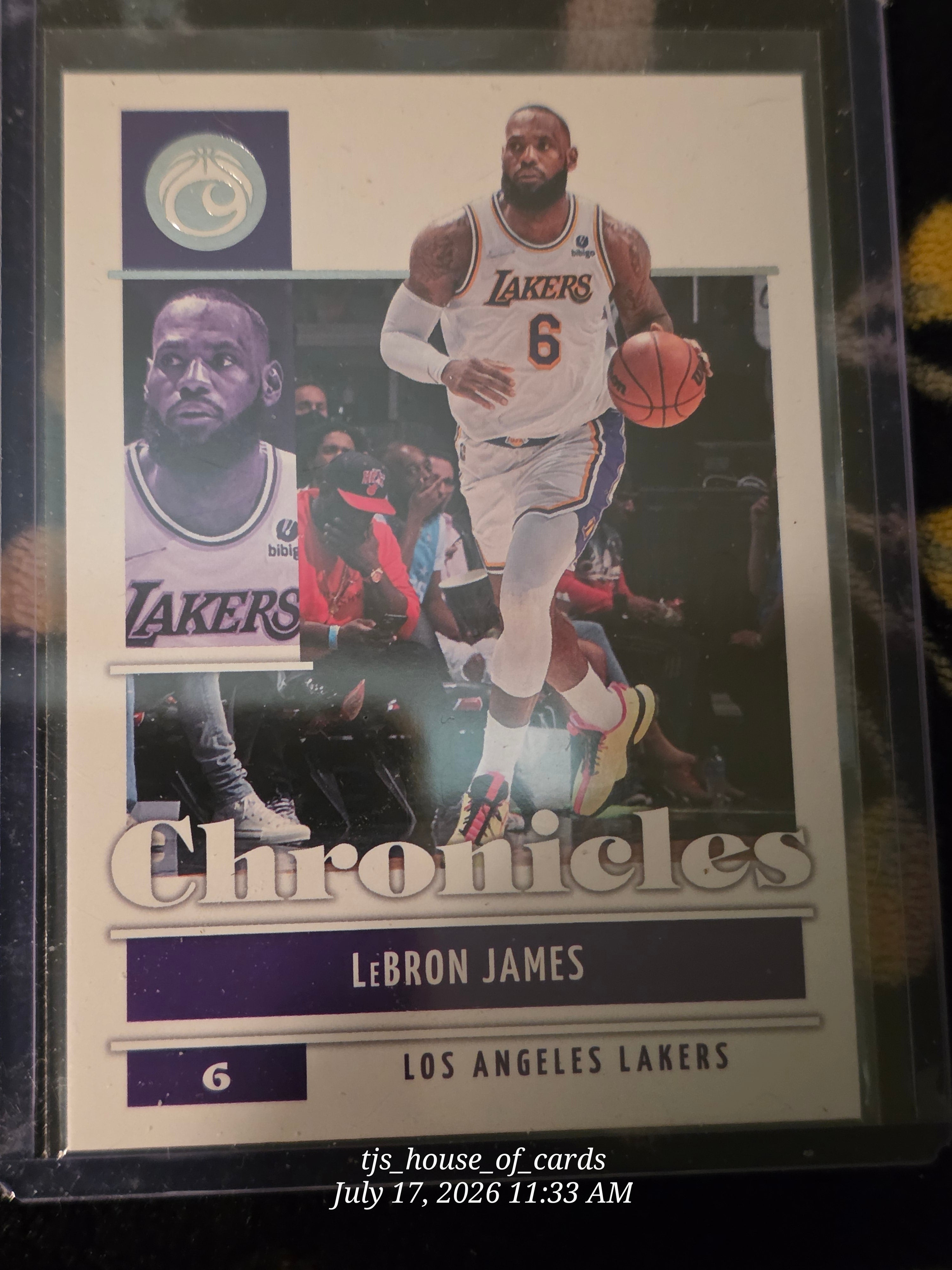 14 card LeBron James lot A