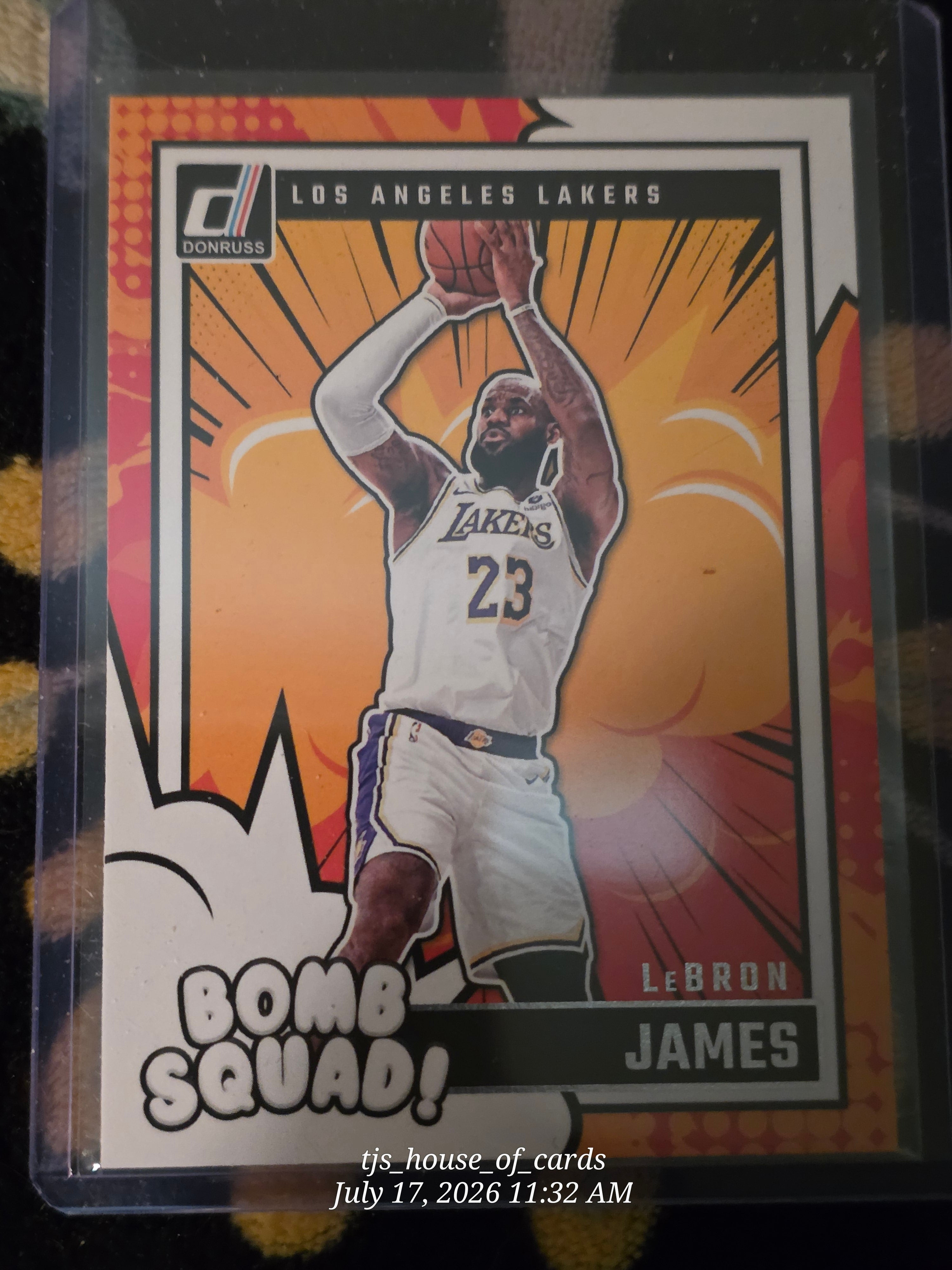 14 card LeBron James lot A