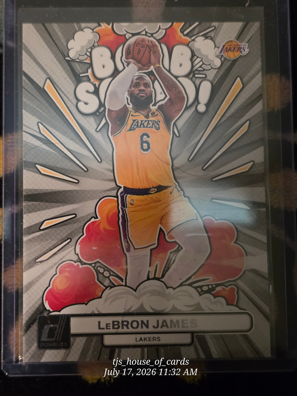 14 card LeBron James lot A