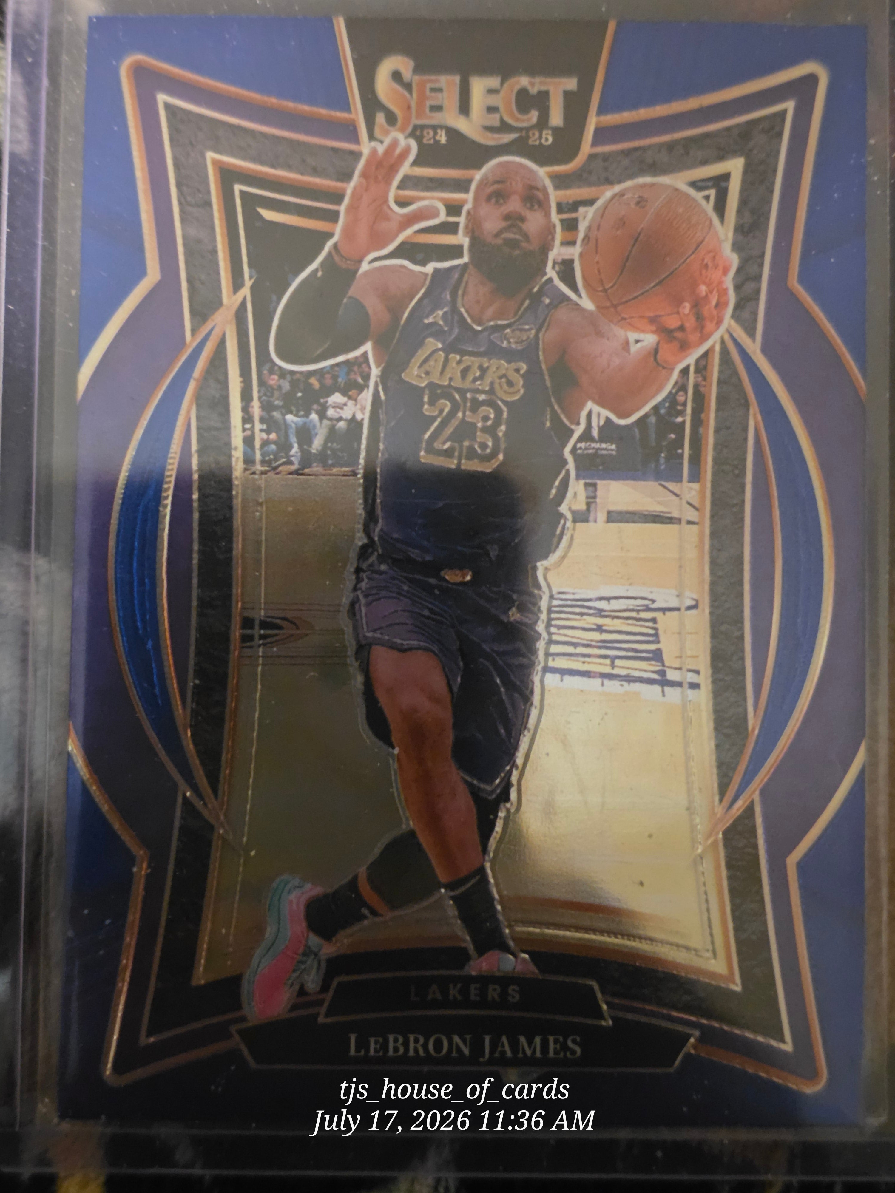 14 card LeBron James lot B