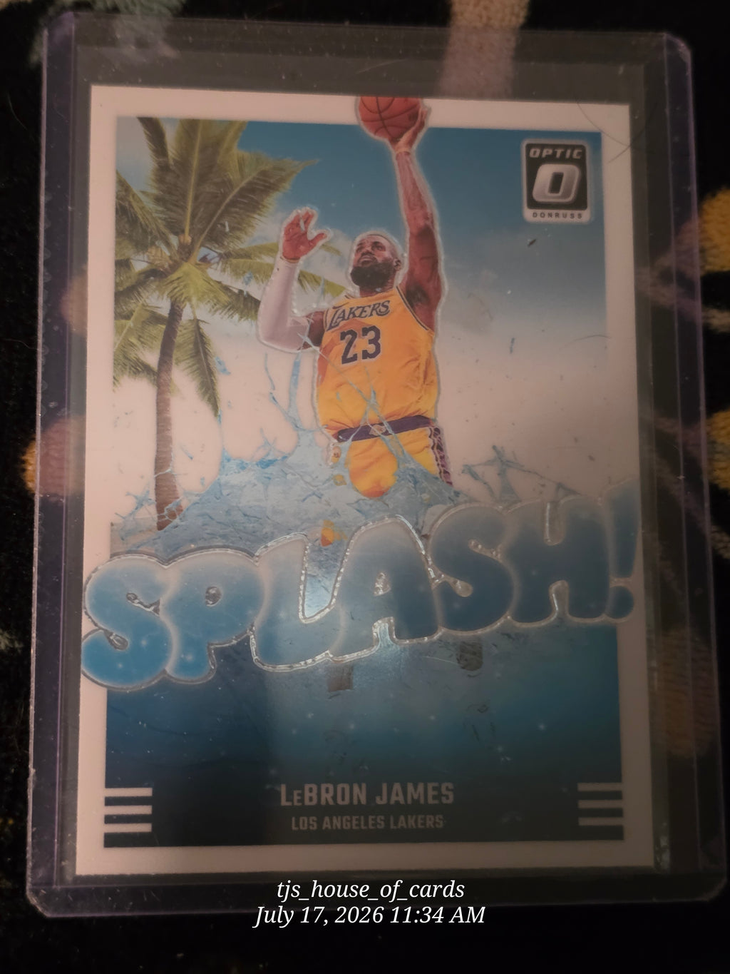14 card LeBron James lot B