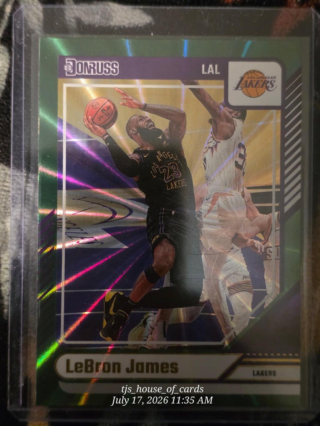 14 card LeBron James lot B