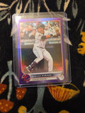 Steven Kwan 2022 Topps Chrome Update Purple Rookie Card #USC85 Guardians NM