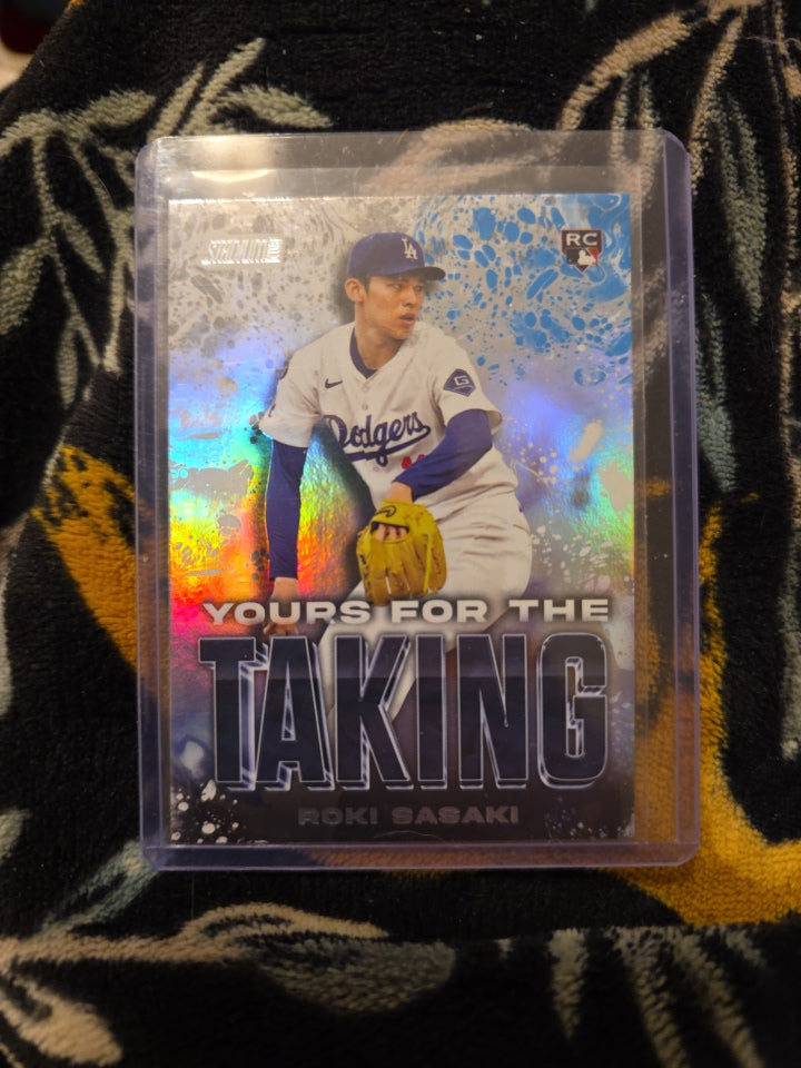 5 card Roki Sasaki rc lot
