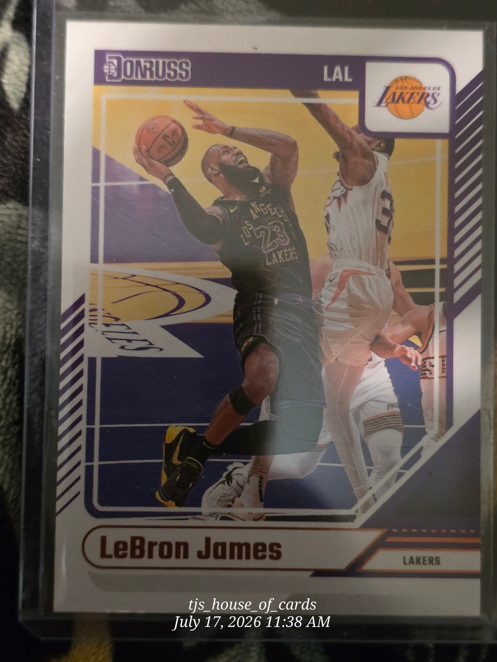 14 card LeBron James lot B