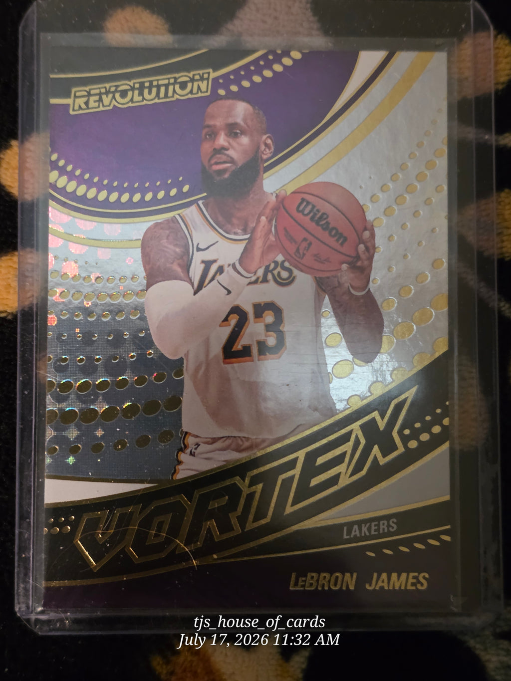 14 card LeBron James lot A