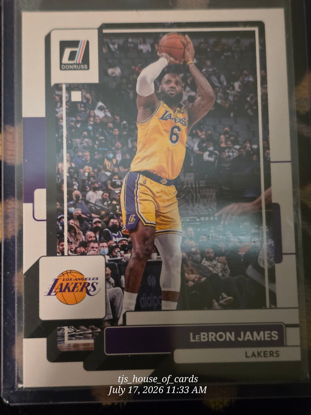 14 card LeBron James lot A