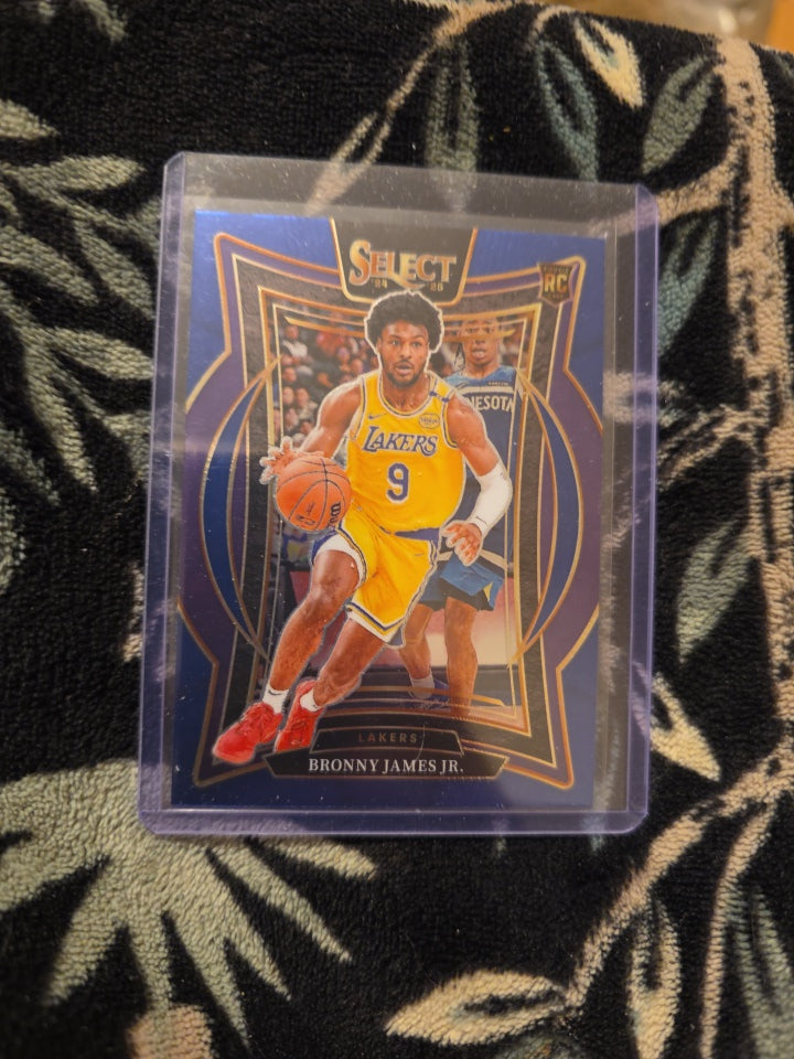 13 card Bronny James Jr lot