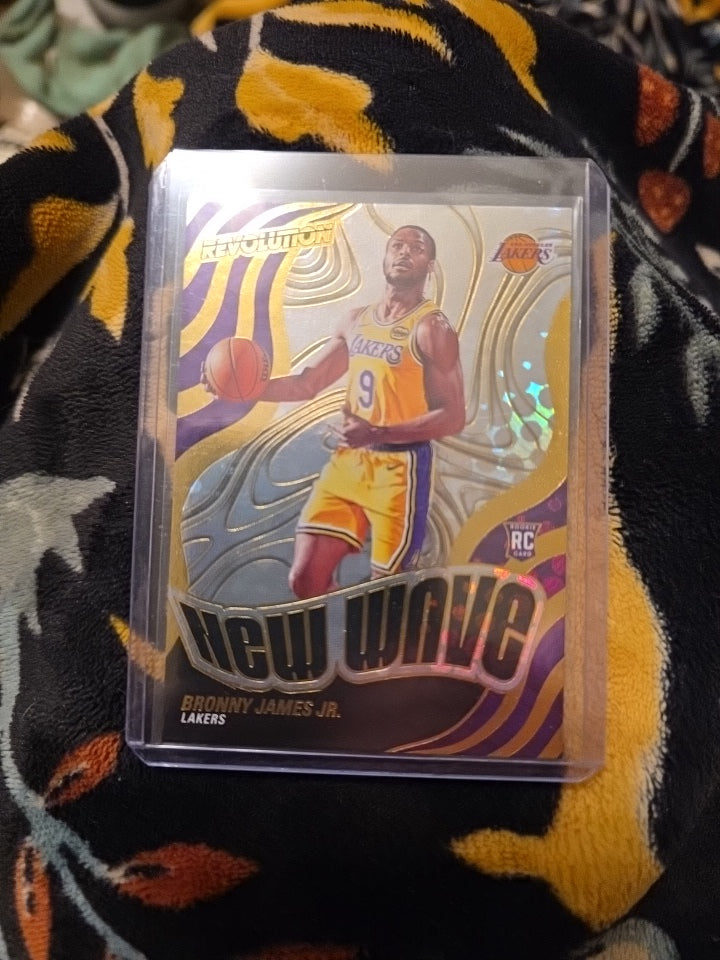 13 card Bronny James Jr lot