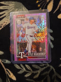 Kyle Higashioka ~ 2026 Topps Series 2 #557 ~ Pink Holofoil ~ Texas Rangers