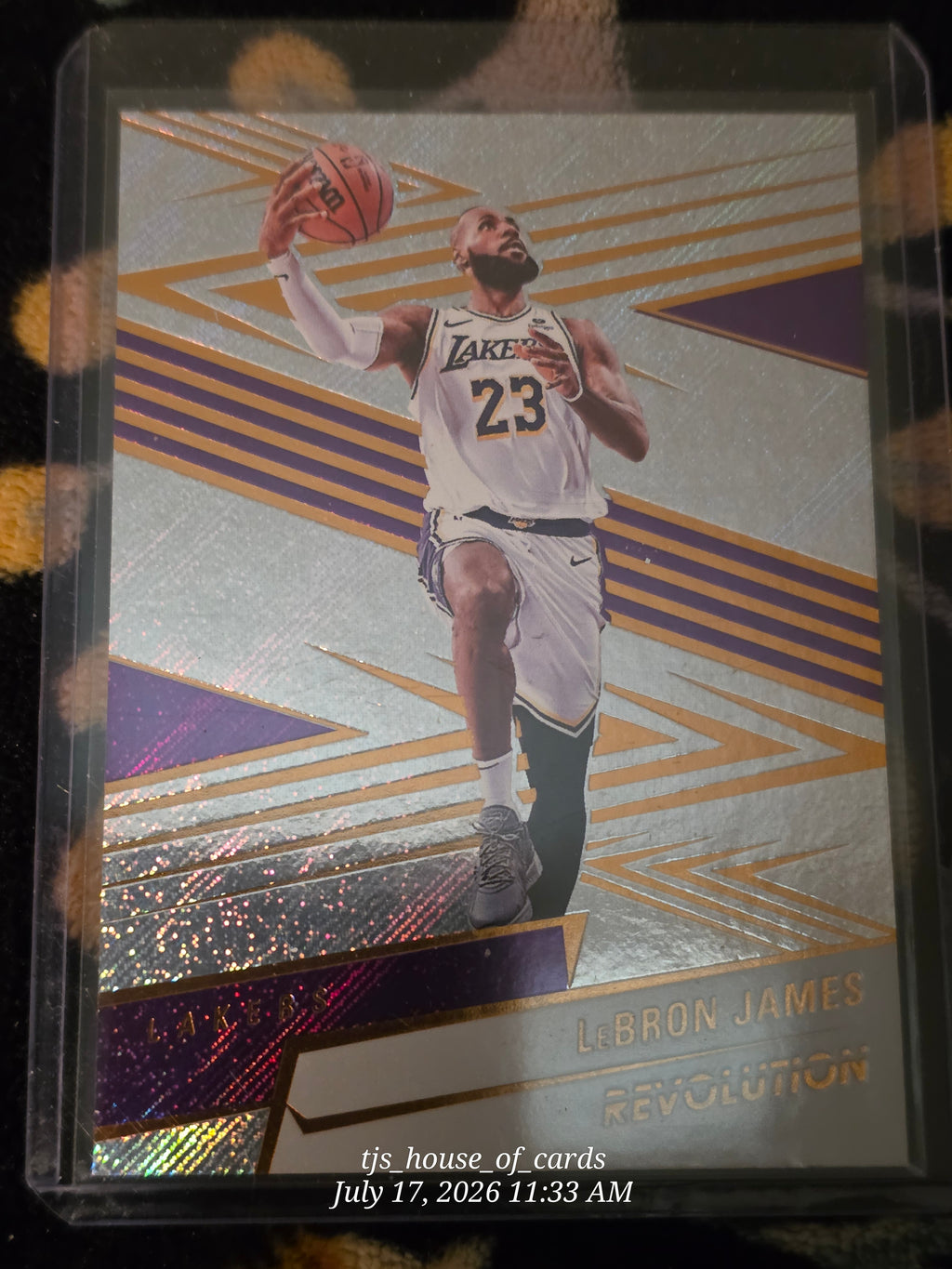 14 card LeBron James lot A