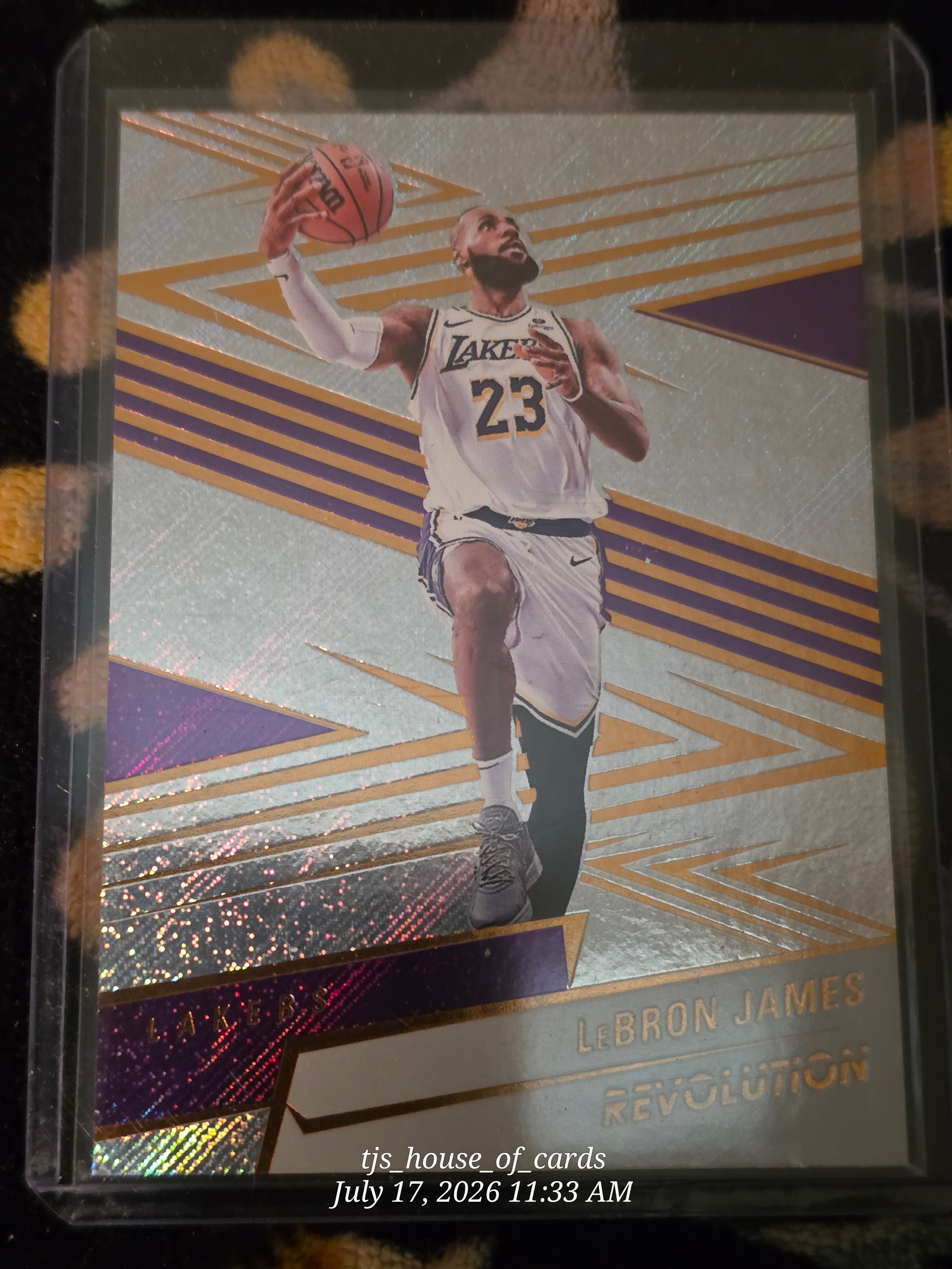14 card LeBron James lot A