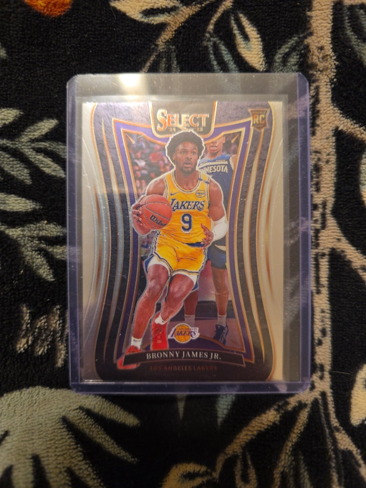 13 card Bronny James Jr lot