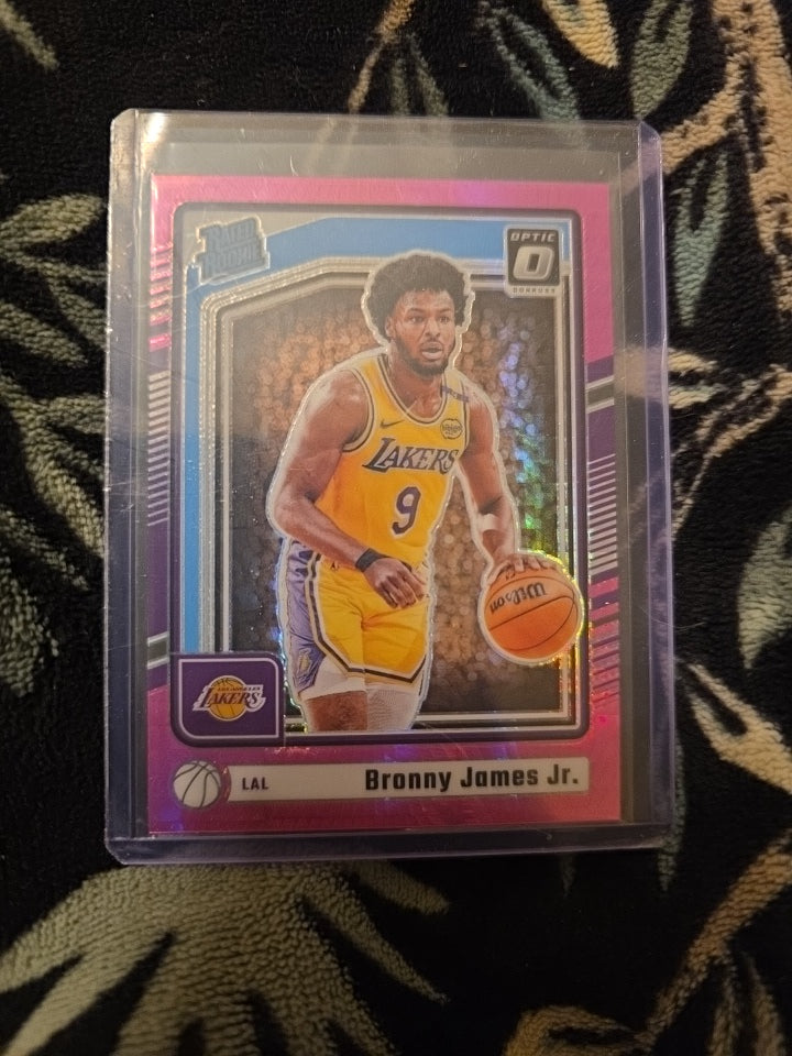 13 card Bronny James Jr lot