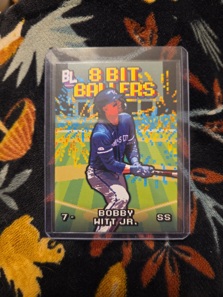 7 card Bobby Witt Jr lot