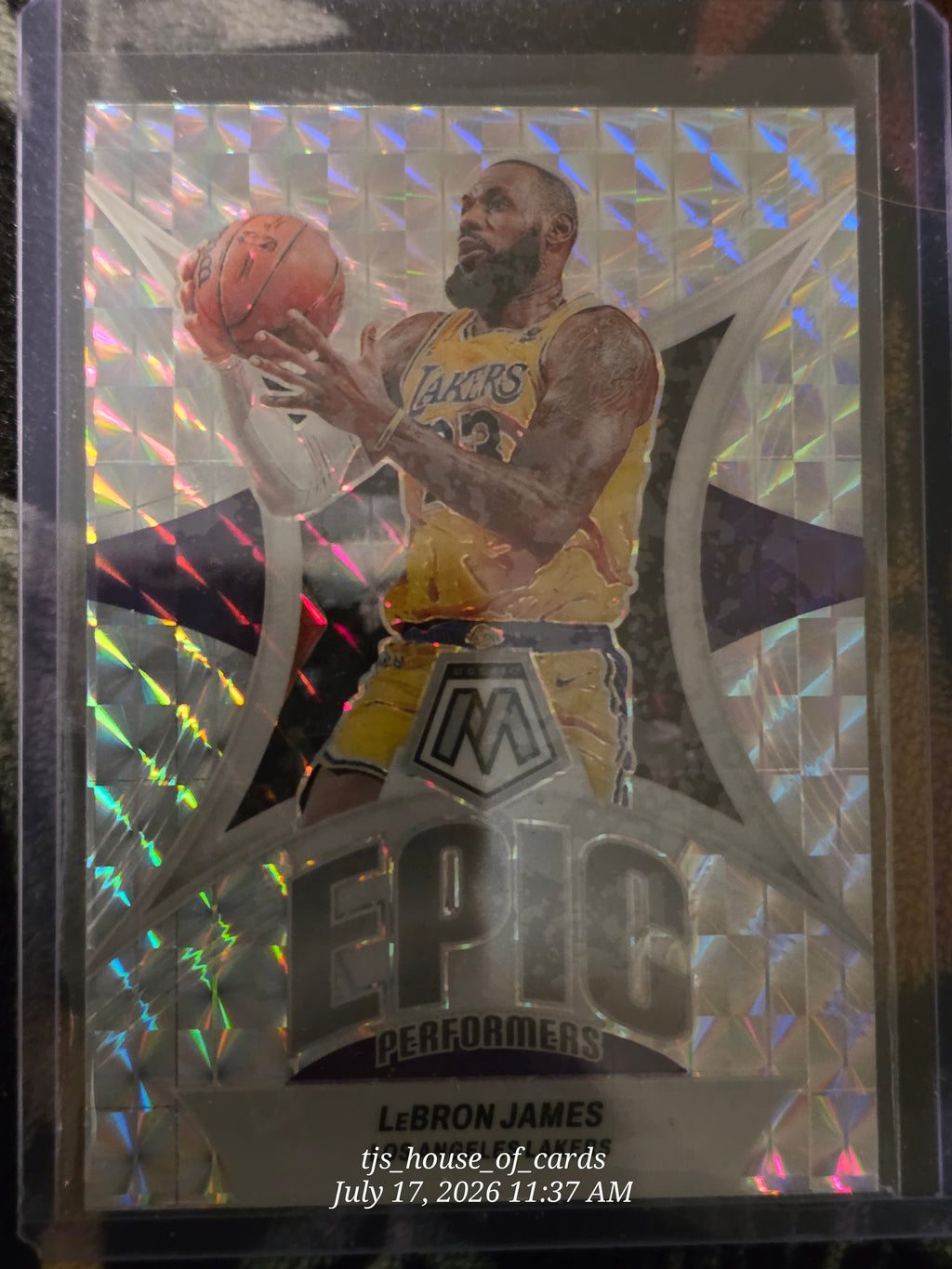 14 card LeBron James lot B