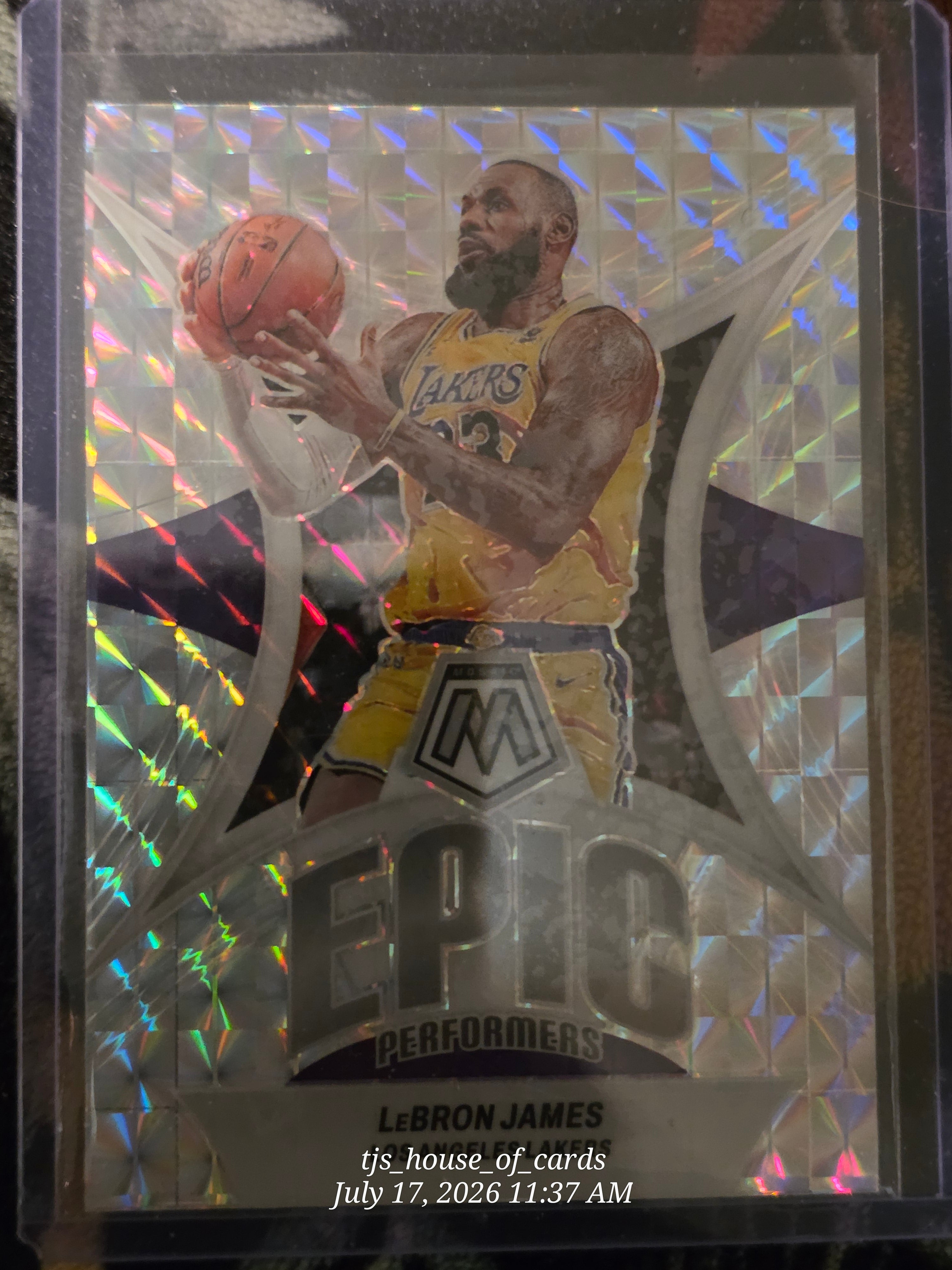 14 card LeBron James lot B