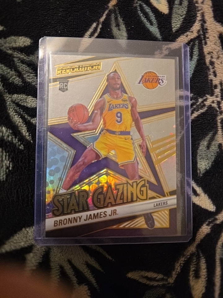 13 card Bronny James Jr lot