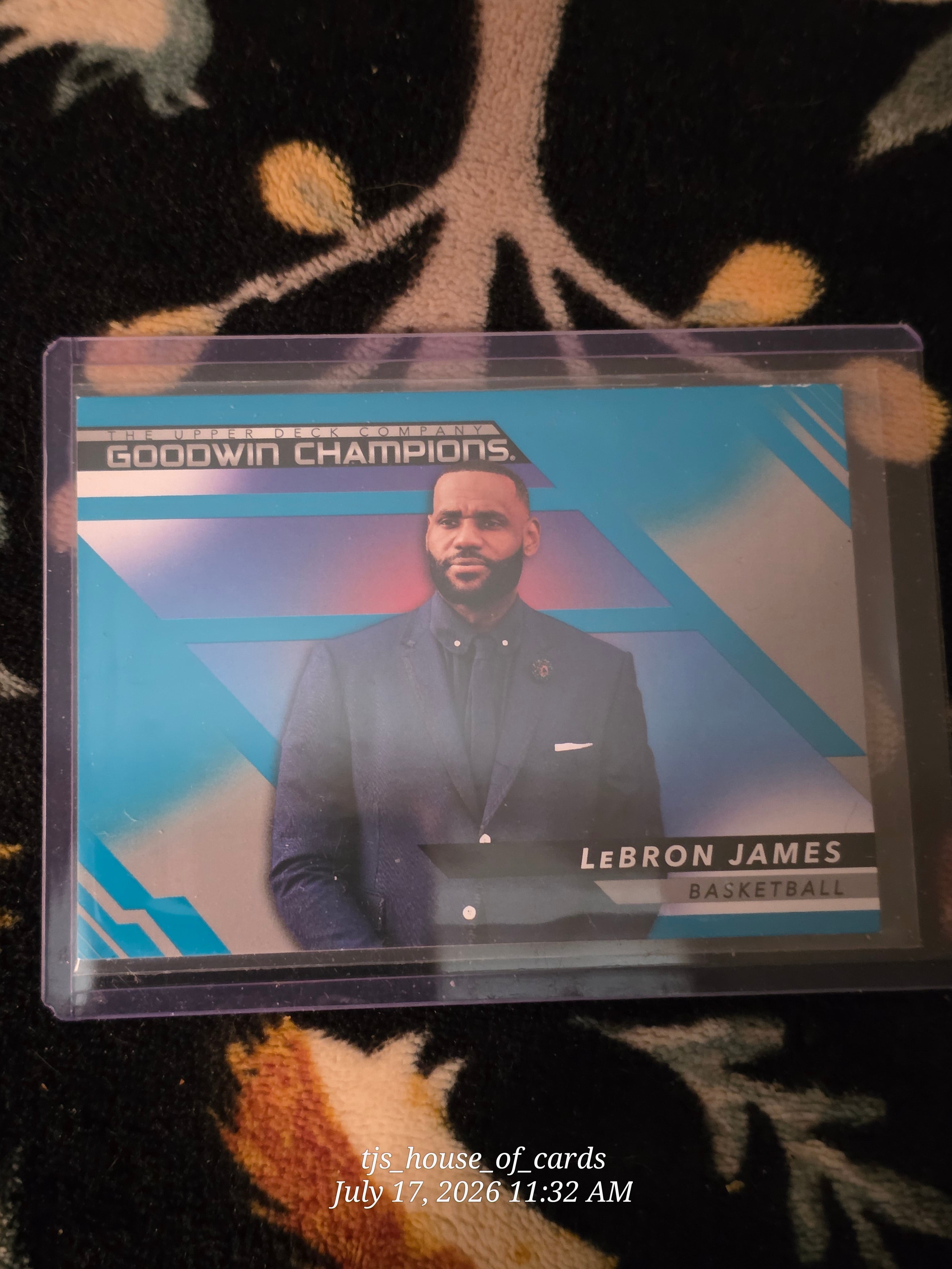 14 card LeBron James lot A