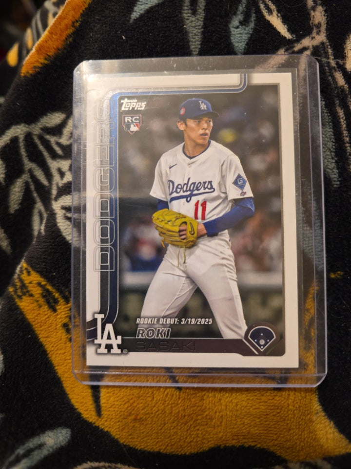 5 card Roki Sasaki rc lot