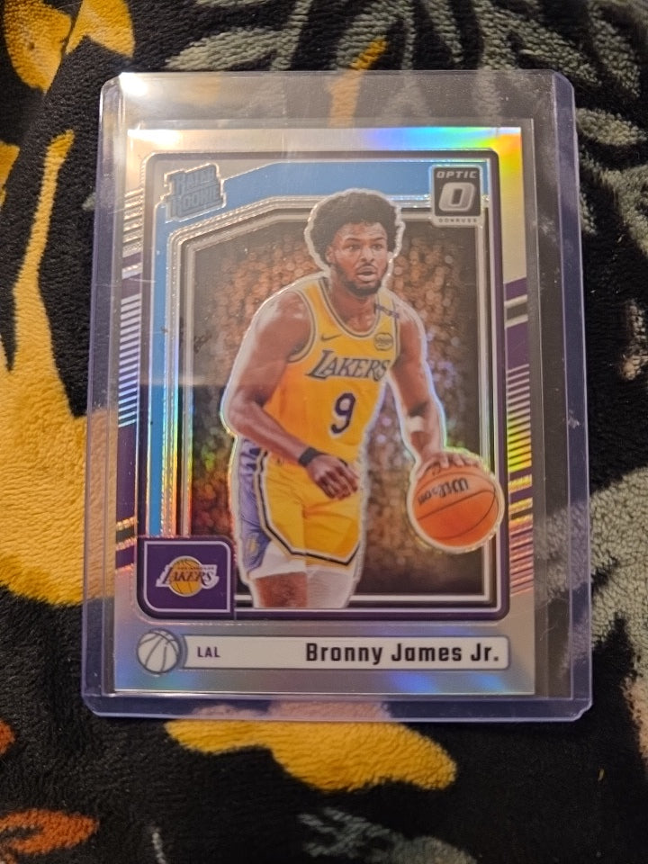 13 card Bronny James Jr lot
