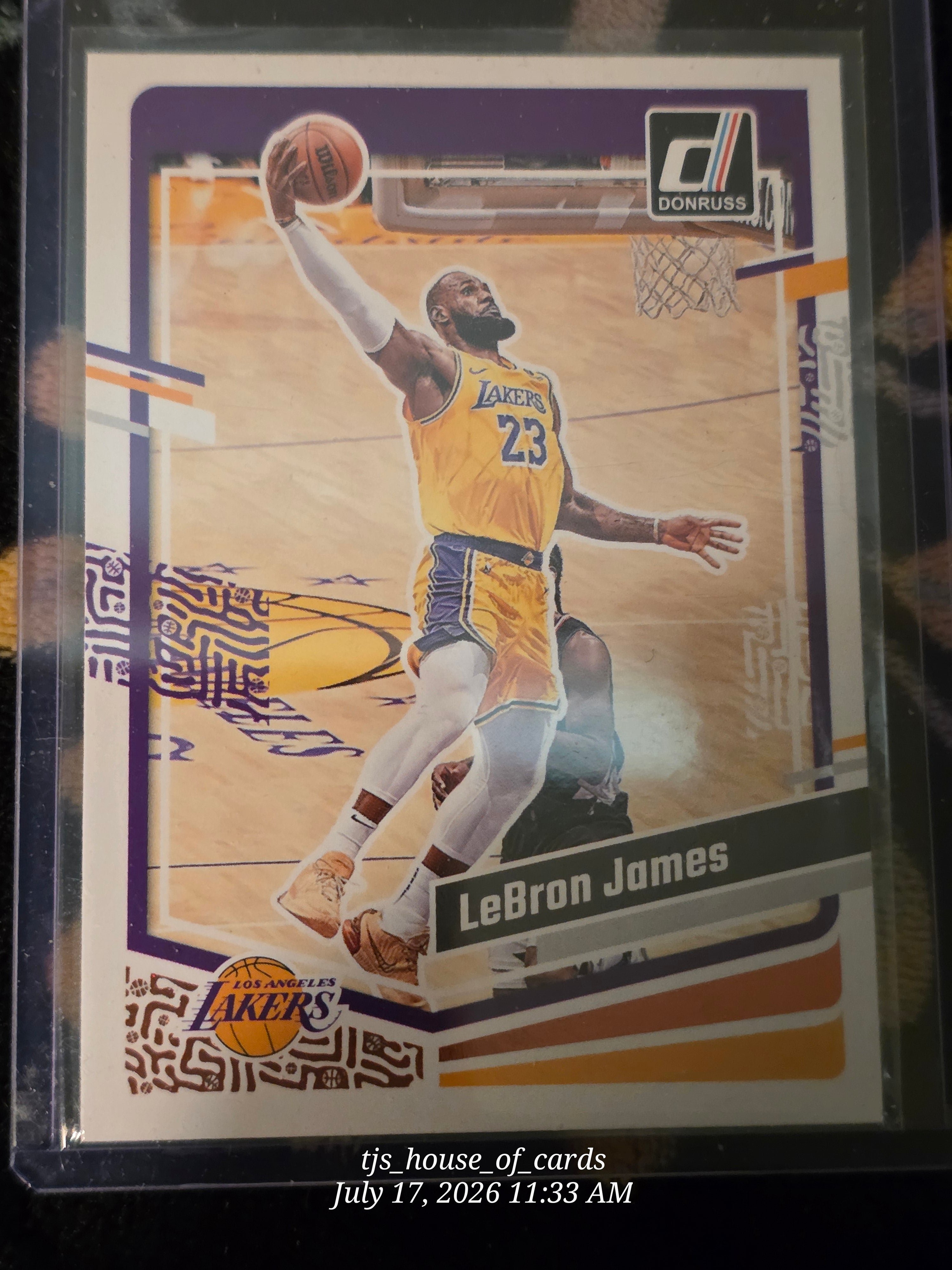 14 card LeBron James lot A