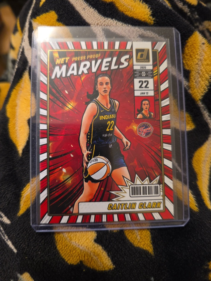 2025 Panini Donruss WNBA - Net Marvels Caitlin Clark #19