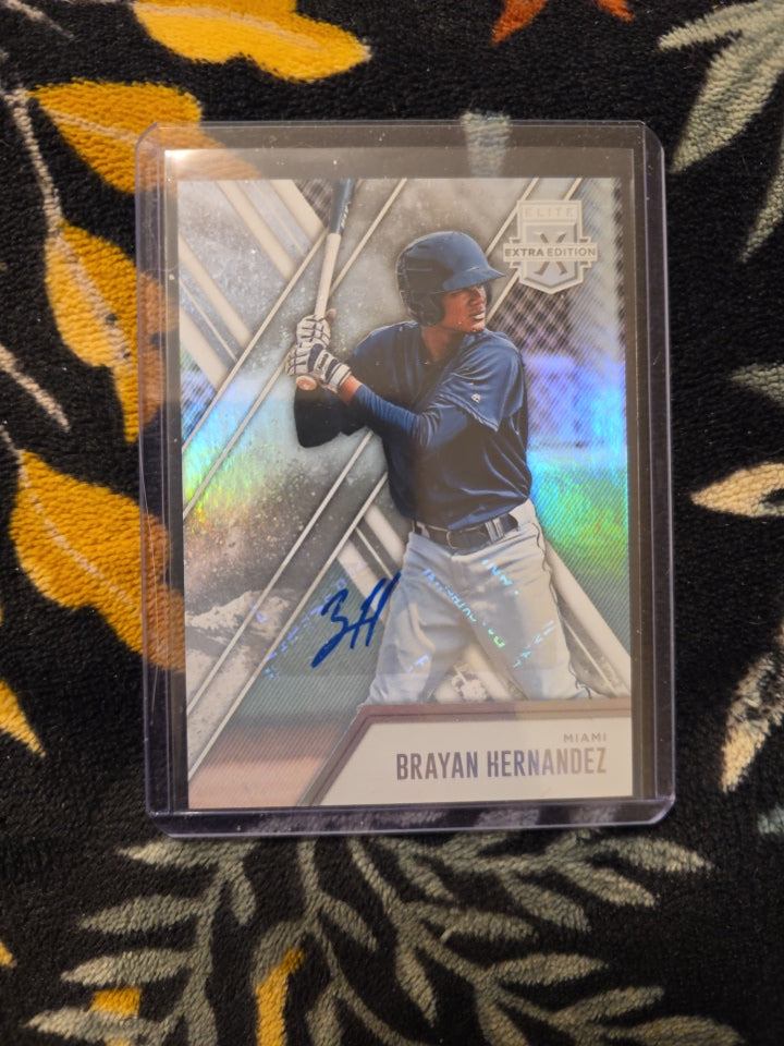 Brayan Hernandez #108 - 2017 Elite Extra Edition Baseball - Rookie