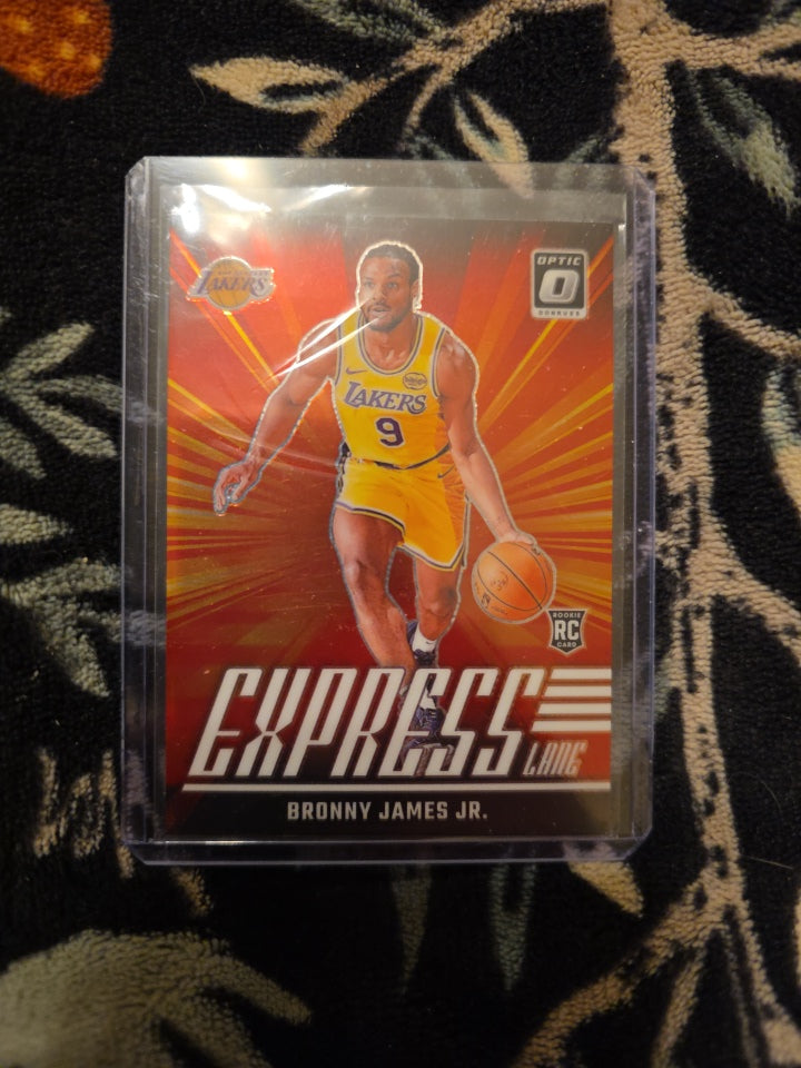 13 card Bronny James Jr lot
