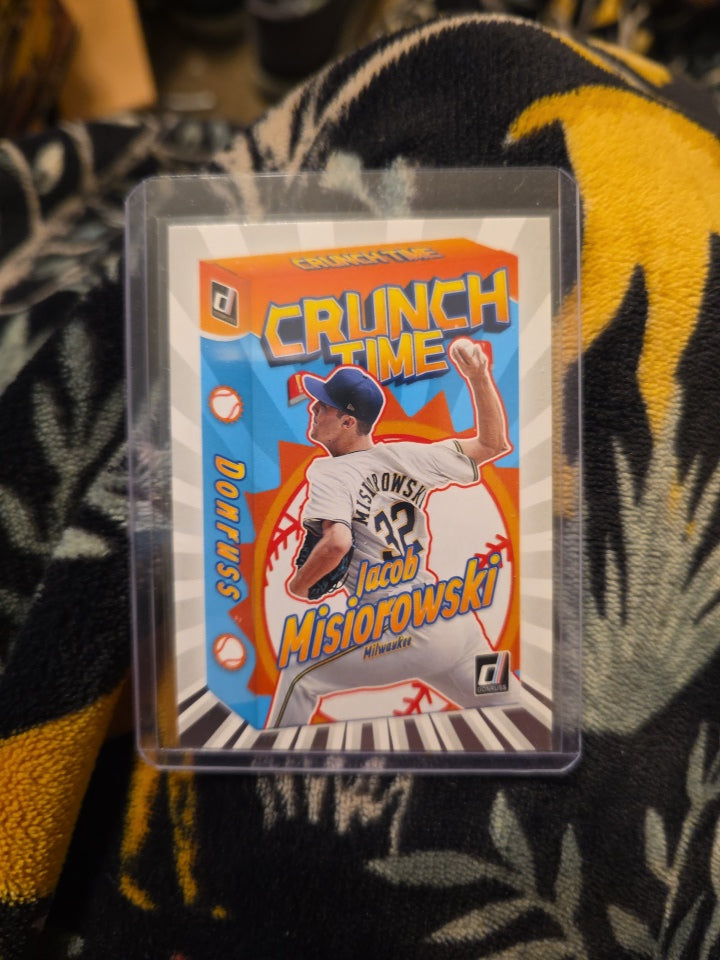2026 Donruss Jacob Misiorowski Crunch Time #13