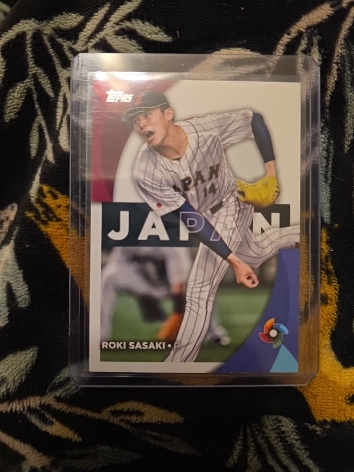 5 card Roki Sasaki rc lot
