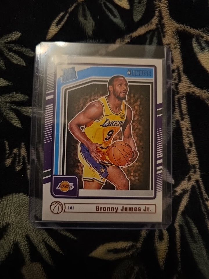 13 card Bronny James Jr lot