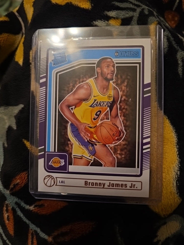 13 card Bronny James Jr lot