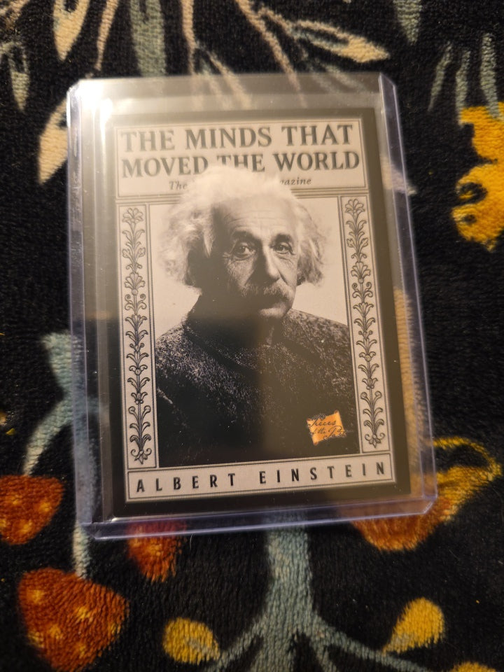Albert Einstein The Minds That Moved the World Roaring Twenties Card I-1