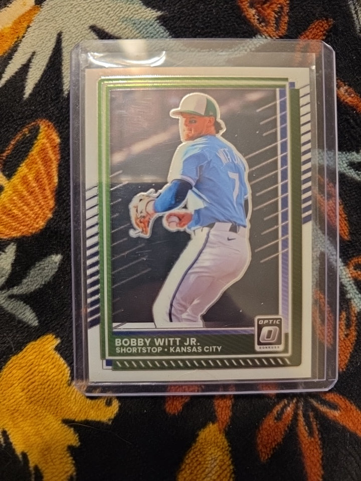 7 card Bobby Witt Jr lot